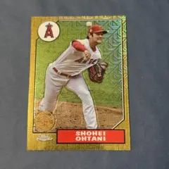2022 Topps Series 2 大谷翔平 T87C2-50 リフラクター