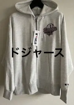 LAドジャース 刺繍ワッペン　フルジップパーカーのサムネイル