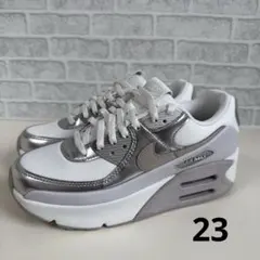 ✨新品✨ナイキ エア マックス 90 LV8 メタリックプラチナム23cm