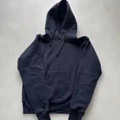 【USA製】Champion 赤タグ　単色タグ　ネイビー　70s 復刻　L