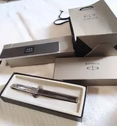 未使用✨ぺんてる 廃盤 penna グレンチェックシリーズ 油性ボールペン