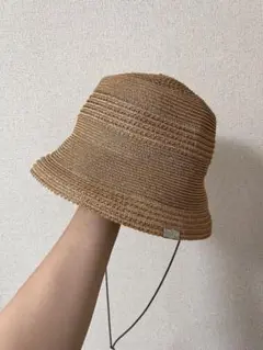 CA4LA バケットハット 麦わら帽子風