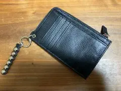 本革スタッズフラグメントケース　ブラック　イアパピヨネ