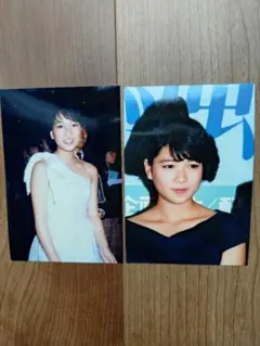 【生写真】堀ちえみ 厳選2枚セット