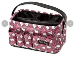 ハローキティ　アベイル　収納ケース ピンク　仕切り付き　ヒョウ柄