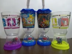 ポケットモンスター ダイヤモンド&パール コップ4点セット