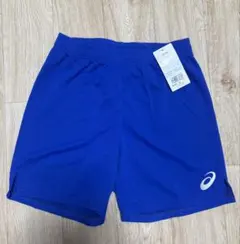 ASICS アシックス 青色 Lサイズ ハーフパンツ