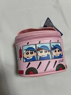 クレヨンしんちゃん ミニバニティポーチ 幼稚園バス