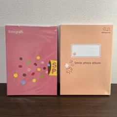 ちょこちょこスマイルフォトアルバム デコレーションシール付 写真アルバム ピンクのサムネイル