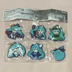 初音ミク ガンダム スペシャルラバーマスコット 6点セット