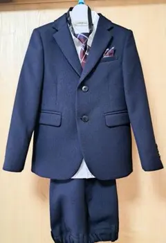 ネイビー フォーマルスーツ サイズ120