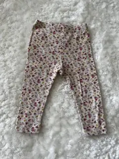 UNIQLO BABY 花柄 リブパンツ 80cm