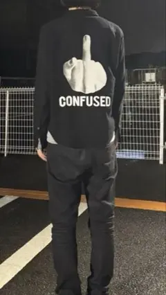 クリスチャンダダ CONFUSED 中指 レーヨン 44のサムネイル