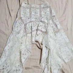ANNA SUIレースシフォンスカート サイズ4