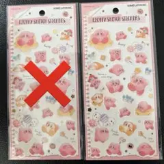 新品　星のカービィ　フラッフィースケッチステッカーズ　シール　ステッカー