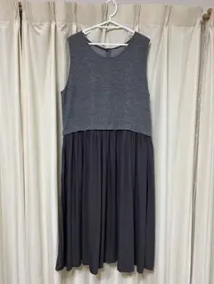 ニコアンド　ノースリーブ　ワンピース