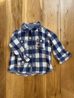 リバーシブルチェックシャツ