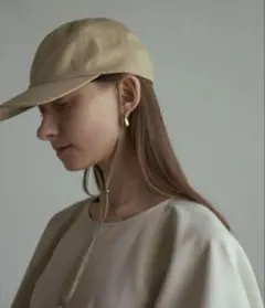 TAKAYUKI×CLANE キャップ ベージュ　キジマタカユキコラボ　サイズ1