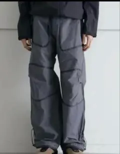 sansangear WEBBING PATCHED PANTS 24ss