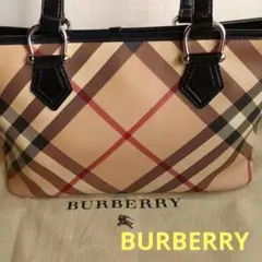 バーバリー BURBERRY トートバッグ ノバチェック
