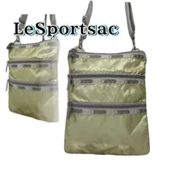LeSportsac 3ファスナー ショルダーバック サコッシュ レスポート