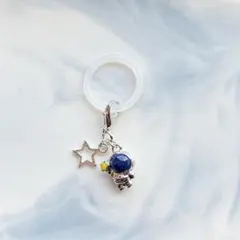 ハンドメイド　アンブレラマーカー　チャーム　Y2K　宇宙飛行士　星