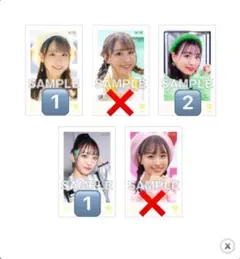 ＝LOVE 瀧脇笙古　ミニフォトカード4枚セット