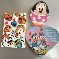 ディズニー　メモ帳セット　まとめ売り　ミニー　ドナルド　デイジー　チップ　デール
