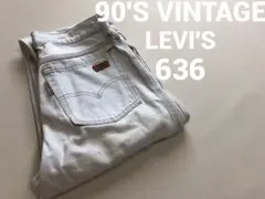 90's LEVI'S 636 リーバイス スリムデニム 242