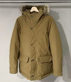 ユニクロ　ノンキルトダウンジャケット　ブラウン　メンズLサイズ