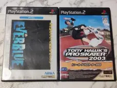 【ps2】トニーホークプロスケーター、エバーブルー（送料込み）