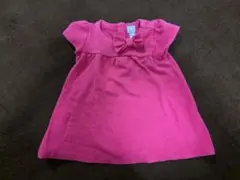 babyGap ピンク リボン付き ワンピース 12-18ヶ月