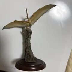 美品】ヴィンテージ 恐竜 プテラノドン 金属 置物 工芸品 美術品 A2944