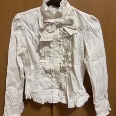 Innocent Worth フリルボウタイシャツ