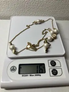 ケイトスペード　パール　ゴールド　ネックレスのサムネイル
