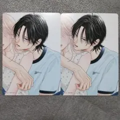 俺の声に堕ちてください アニメイト限定特典 B6ビジュアルボード×２枚のサムネイル
