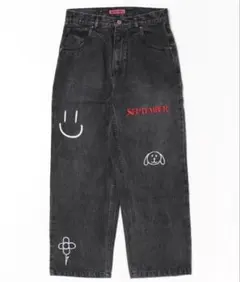 SEPTEMBER(セプテンバー) emojisytch denim pants