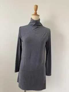 【美品】FILSAGE パーセントパージュ ミップストレッチチュニックカットソー