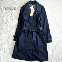 新品タグ付き　YANUK デニム　ベルト付き　トレンチコート