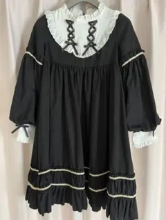 ゴスロリ・ロリータ 黒ドレス