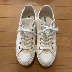 CONVERSE コンバース オールスターホワイト スニーカー 24cm