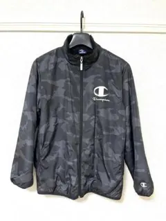 Champion ブラックカモフラージュ ジャケット　150