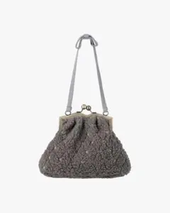 Bibiy.♡ ODETTE BOA CAT BAG GLAY★ 【完売品】