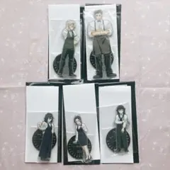 鬼滅の刃　モクテルバー　両面アクリルスタンド　実弥　無一郎　悲鳴嶼　伊黒　しのぶ