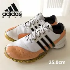 adidas GOLF ゴルフシューズ ホワイト オレンジ　25.0cmのサムネイル