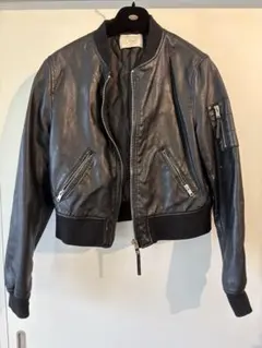 Bershka ライダースジャケット ブラック