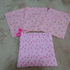 ハンドメイド  巾着袋セット