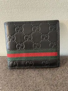 美品　GUCCI グッチ　折りたたみ財布