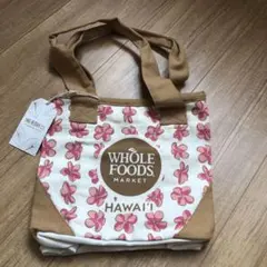 Whole Foods Market フラワーエコバッグ
