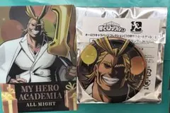 僕のヒーローアカデミア オールマイト 缶バッジ 特典カード付
